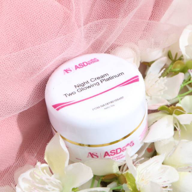 Asderma Aesthetic Night Cream Two Glowing Platinum