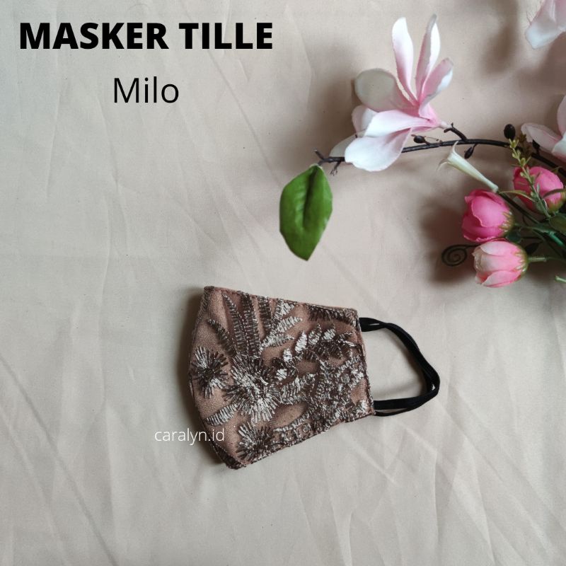 MASKER ANAK EARLOOP NON HIJAB TILLE MEWAH