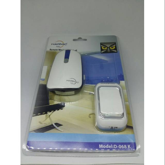 DOOR BELL HELES D068K - Bel Pintu Wireless