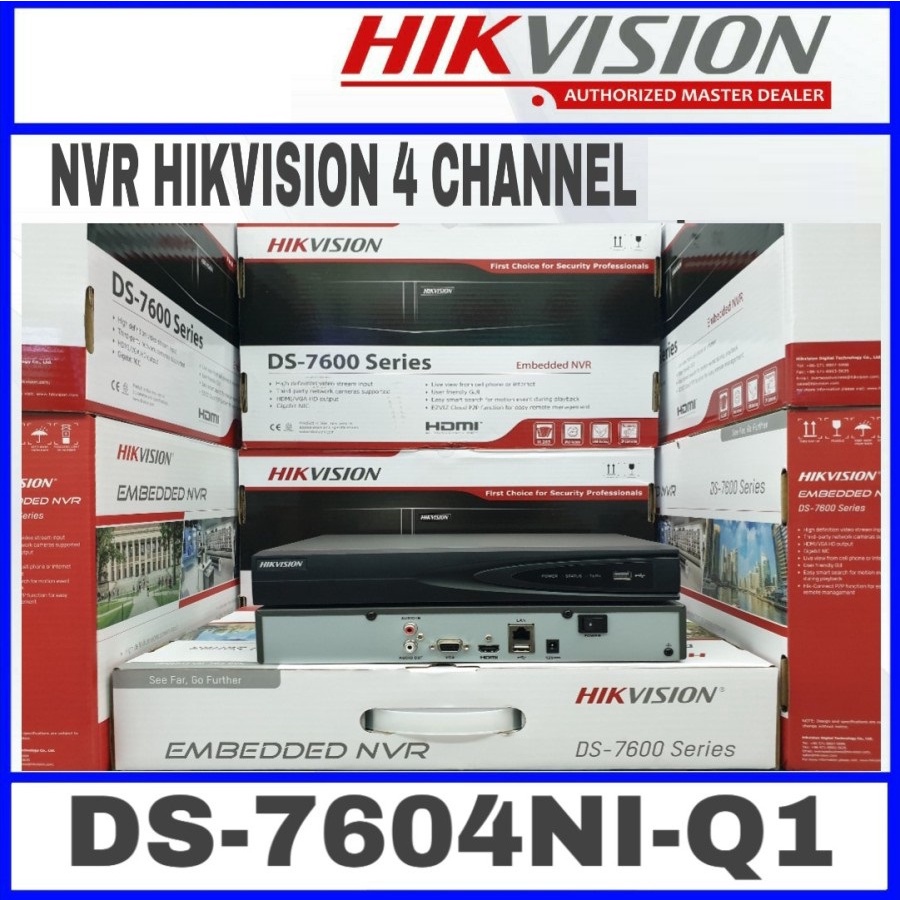 DS-7604NI-Q1 - NVR HIKVISION 4 CHANNEL