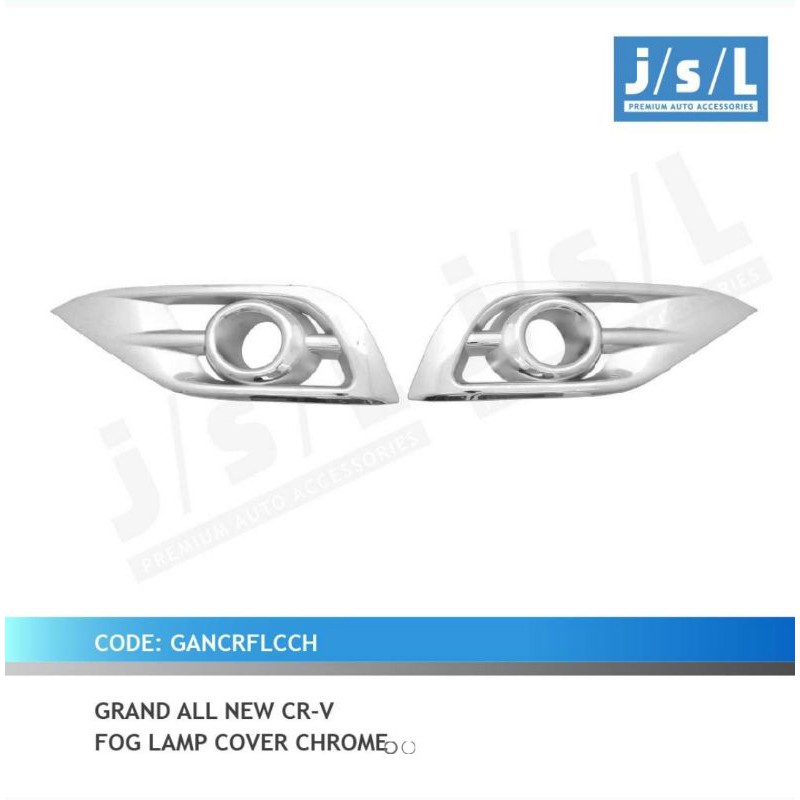 cover foglamp grand all new CRV chrome jsl