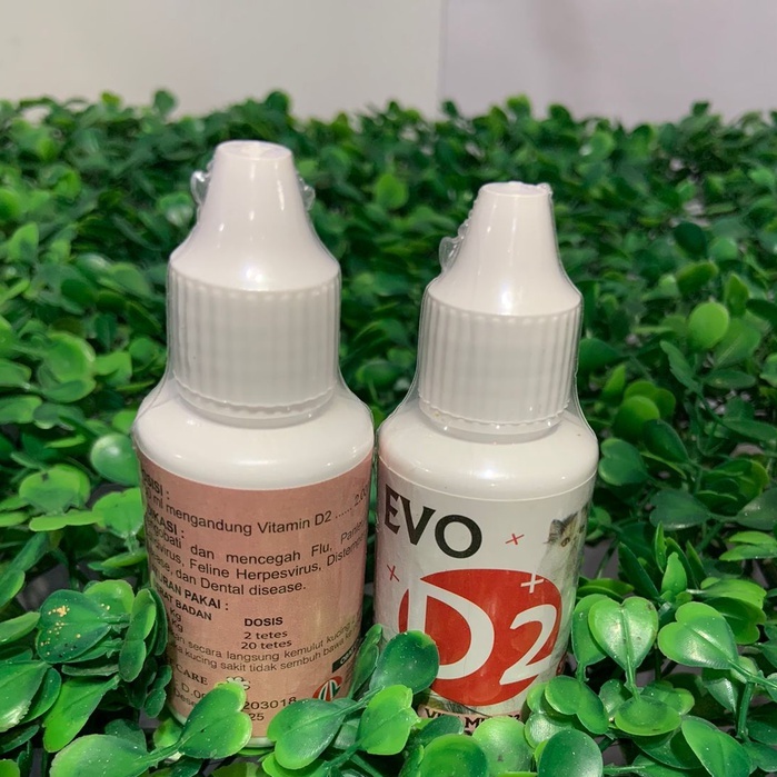 EVO-D2 30ml antibiotik saluran pernafasan calici panle panlekopenia kucing anjing kitten