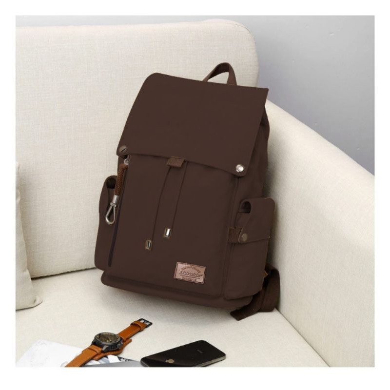 Backpack Kanvas Ransel Kanvas ORIGINAL Kapasitas Besar