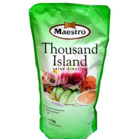 

Diskon MAESTRO THOUSAND ISLAND SALAD DRESSING 1kg Diskon