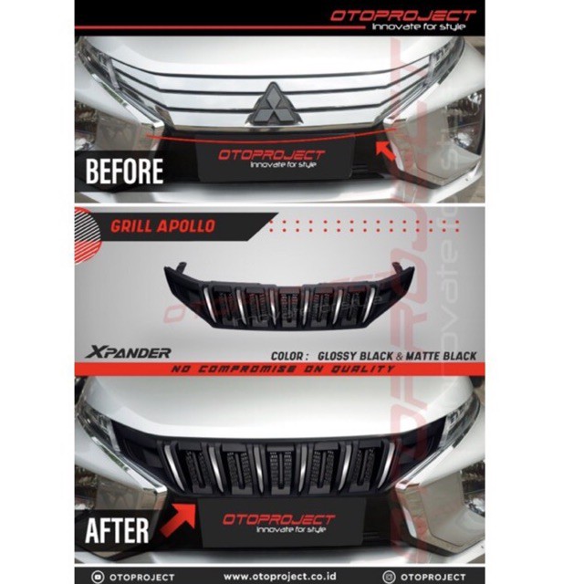 Front Grill/ Grill depan Xpander Apollo