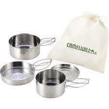 [COD] Cooking set Camelwill 8 Set / alat masak set camping / cooking set outdoor / cooking set camping / panci set camping