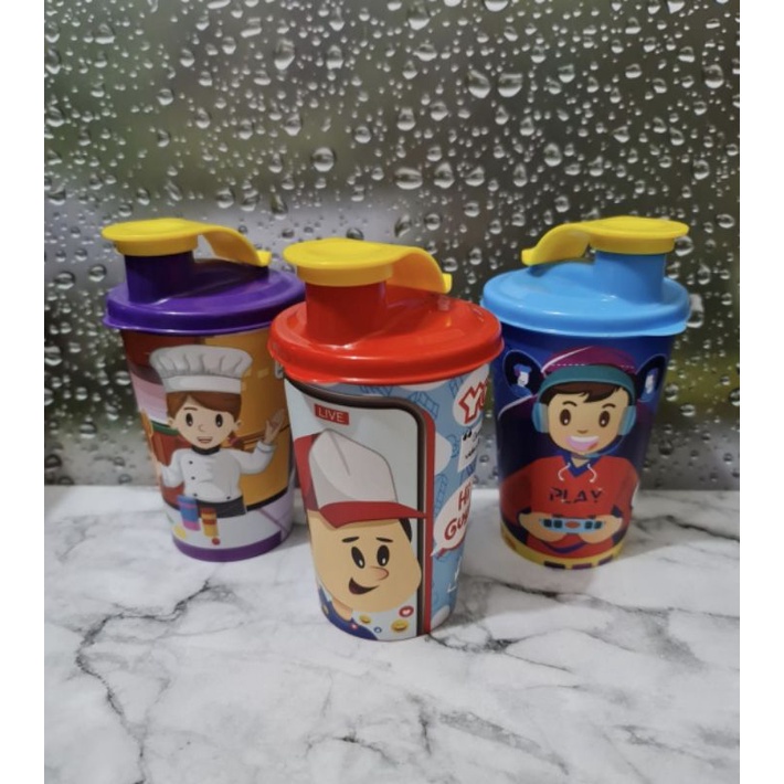 Botol Minum Anak 200ml Gelas Tumbler Mini Fun Biggy / Botol Food Grade Souvenir Printing