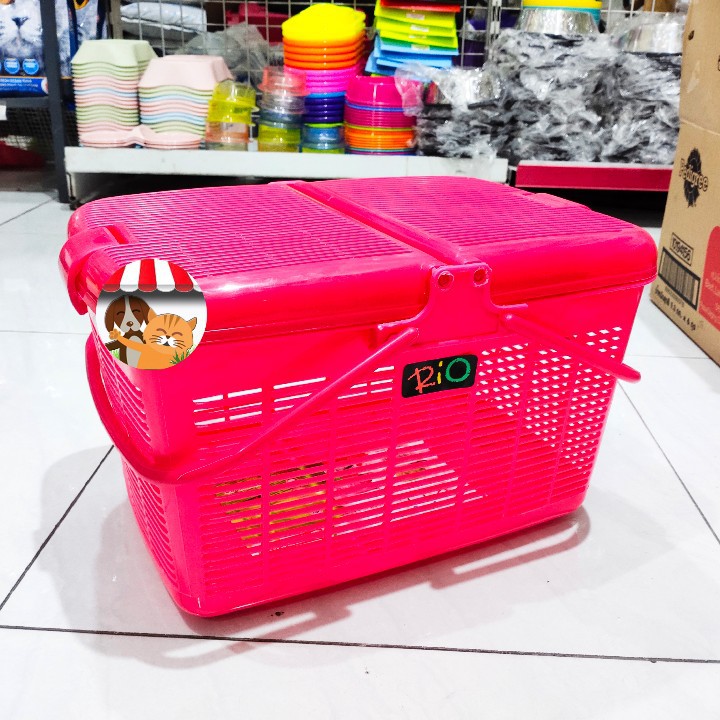 Keranjang Rio Kecil 2 Pintu - Pet Cargo Kucing