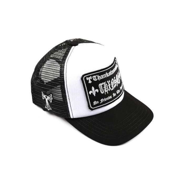 ✨COD✨ Trucker Hat Tricera V2 Black Thanksinsomnia