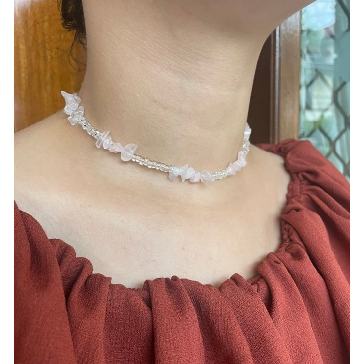 Agatha kalung Batu variasi / stone choker