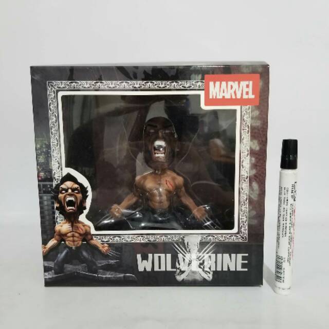 Sale mainan action figure
Wolverine
wolverine logan chibi 
statue detail bootleg
tinggi sekitar 6 in