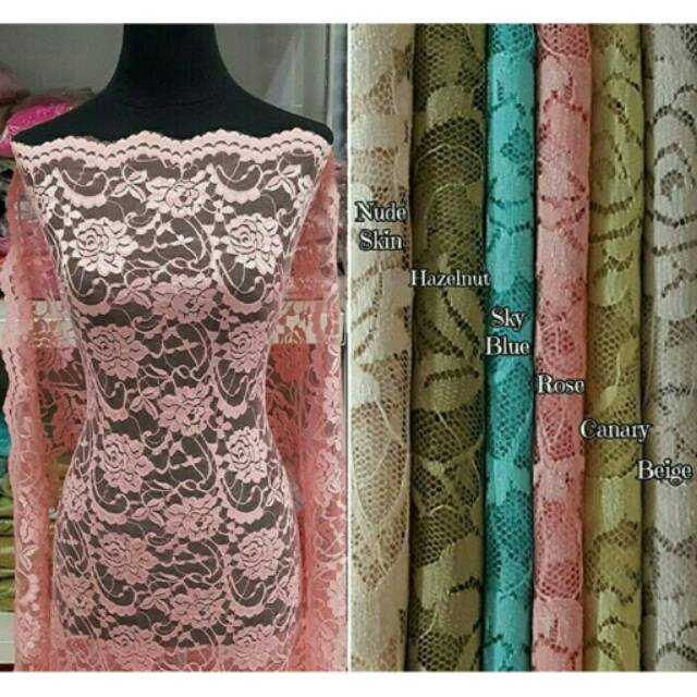 Kain brokat jacquard 2meter