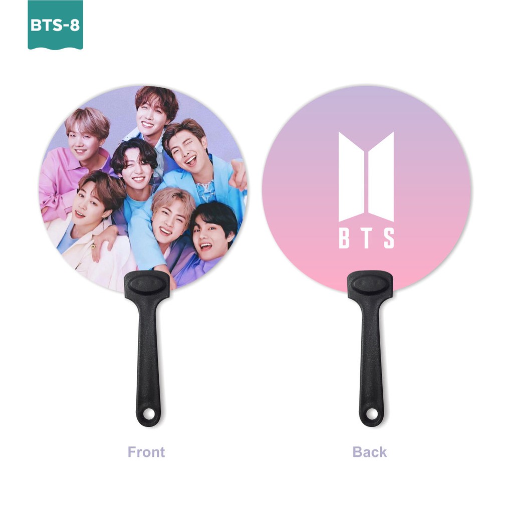 KIPAS TANGAN HANDFAN BTS ALL MEMBER  READY STOCK