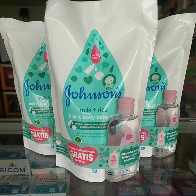 johnson's baby bath 400ml