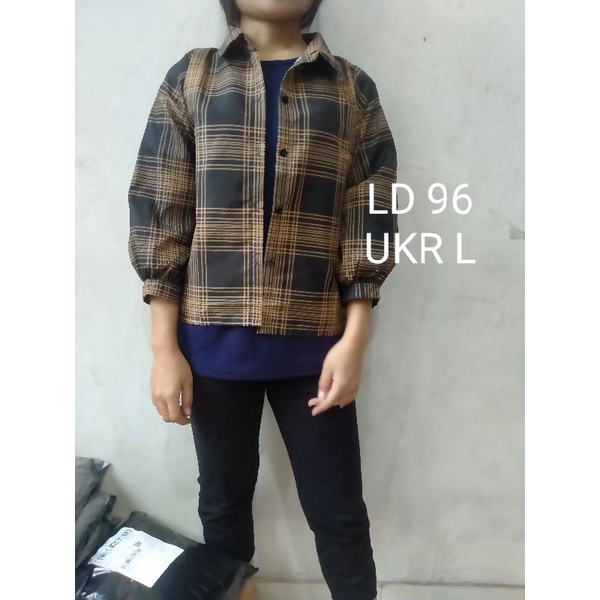 KEMEJA GUILEN L XL XXL Tangan Balon