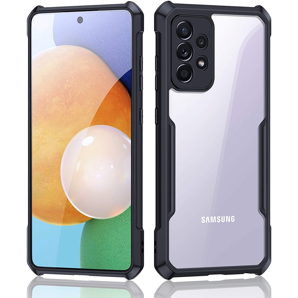 SP- Case COVER Samsung A32 4G / A52 / A52s 5G / A72 Shockproof Transparant Hard Back Soft Slim Cover