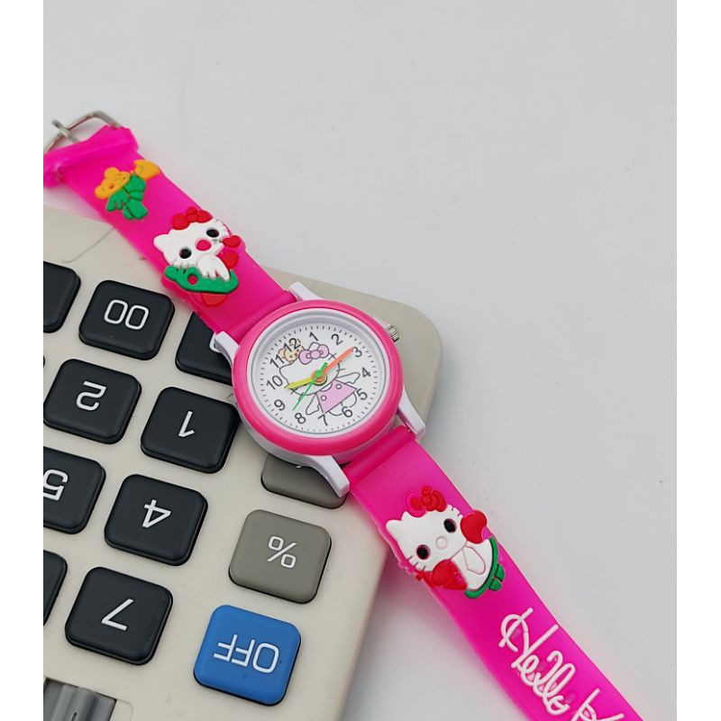 Jam Hello Kitty jam ring hello Kitty jan anak perempuan