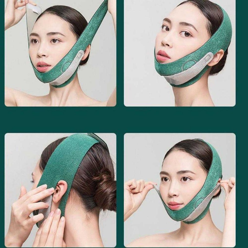 Sabuk Masker Penirus Pengangkat Wajah Face Lifting Anti Wrinkle Kerut