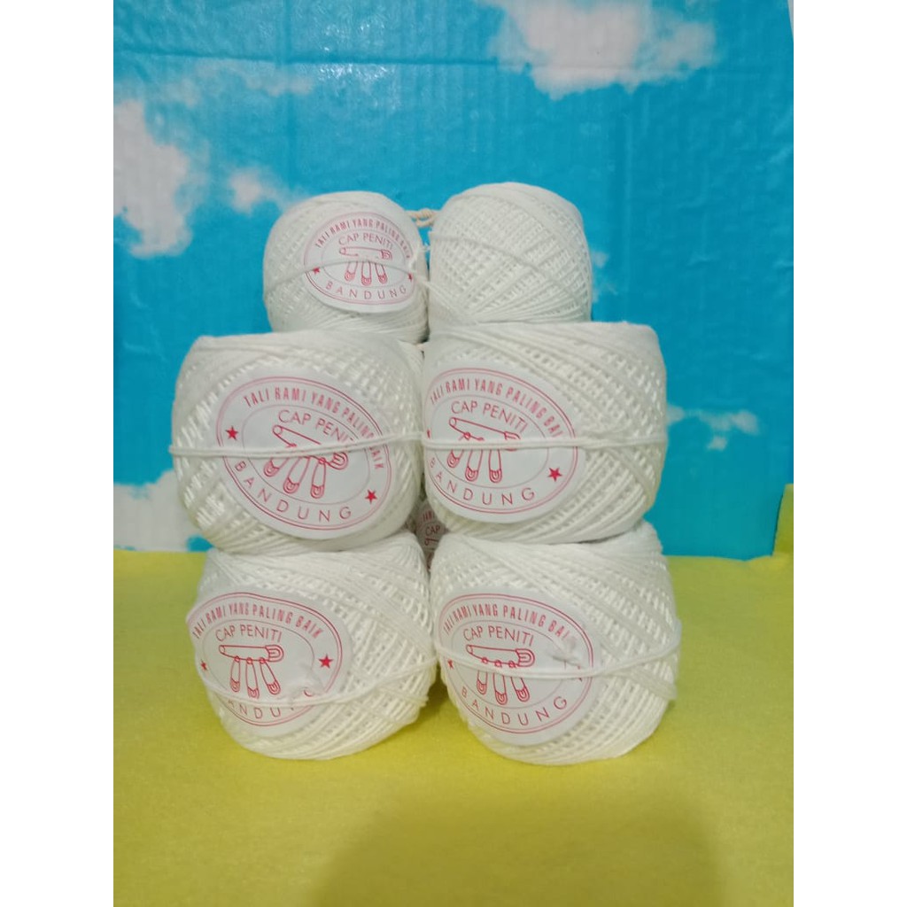 1 roll benang tali kasur-benang tali kasur-benang jahit kasur-benang kasur cap peniti