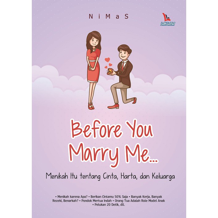 BEFORE YOU MARRY ME...