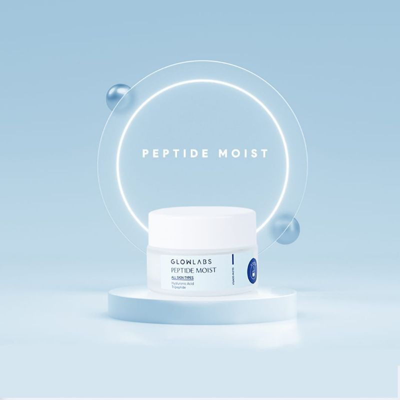 BPOM Glowlabs Peptide Moist ( Moisturizer for All Skin Type, Acne Prone Friendly ) Acne Cream