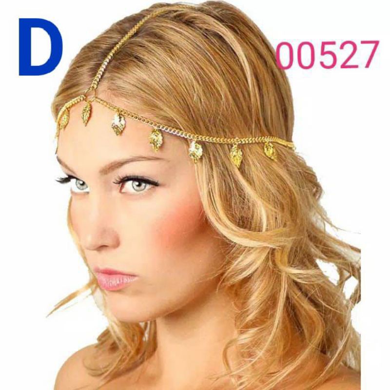 Headchain / Headband / Headpiece Mahkota Boho India Belly dance Bohemian