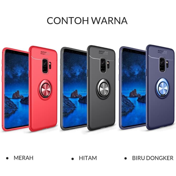 Case Autofocus Invisible Iring Samsung A6 A6 2018 Soft Case