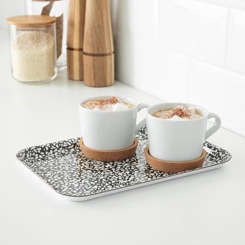 Nampan Plastik Kotak Murah Motif Nampan Kecil VK28