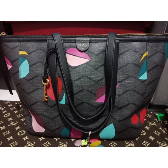 Fossil sydney shopper grey (sold)