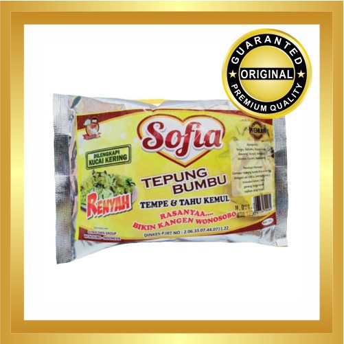 

Tepung Bumbu Tempe Kemul dan Tahu Kemul Sofia Khas Wonosobo