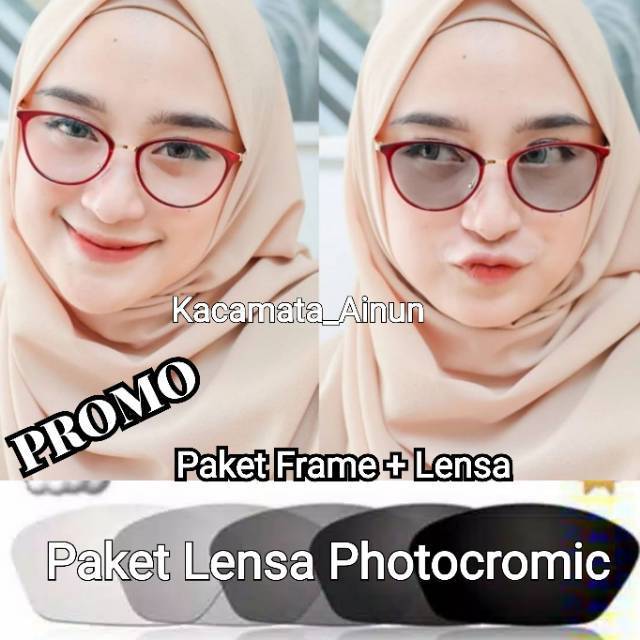 Frame kacamata wanita trend | kacamata minus ntiradiasi | kacamata best seller 1770-1