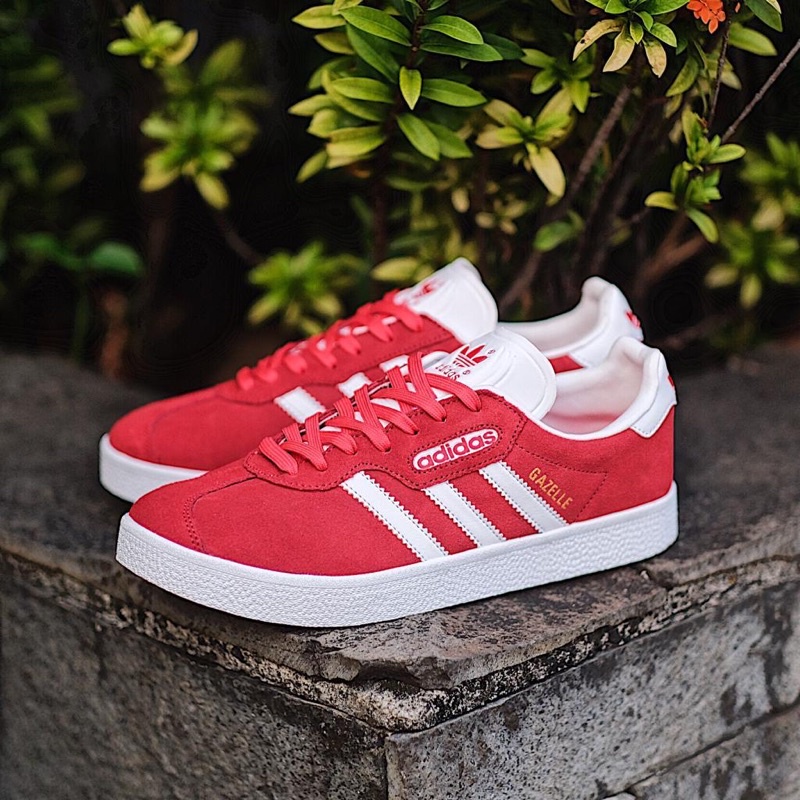 ADIDAS GAZELLE SUPER RED WHITE