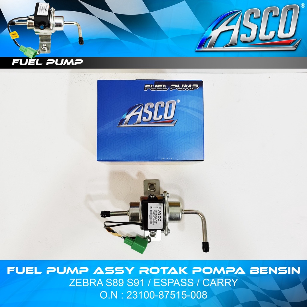 ASCO Fuel Pump-Rotak Daihatsu Zebra 1300cc-S89-Espass-S91