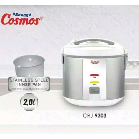 :<:<:<:<] Magic Com Cosmos CRJ9303 / Rice Cooker Cosmos 2L Cosmos CRJ 9303
