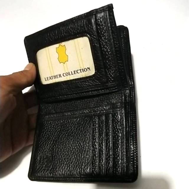 Dompet pria kulit asli BBf 02 vertical  3 dimensi