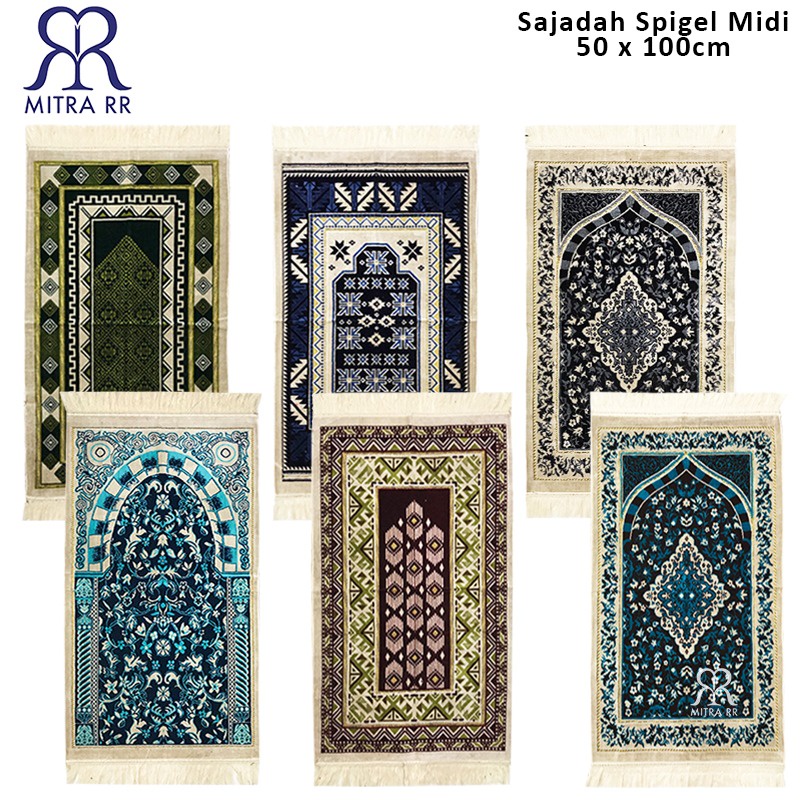 Sajadah Istanbul Midi Tanggung 100 x 50cm Grosir | Sajadah Arman Sajadah Karishma Spigel