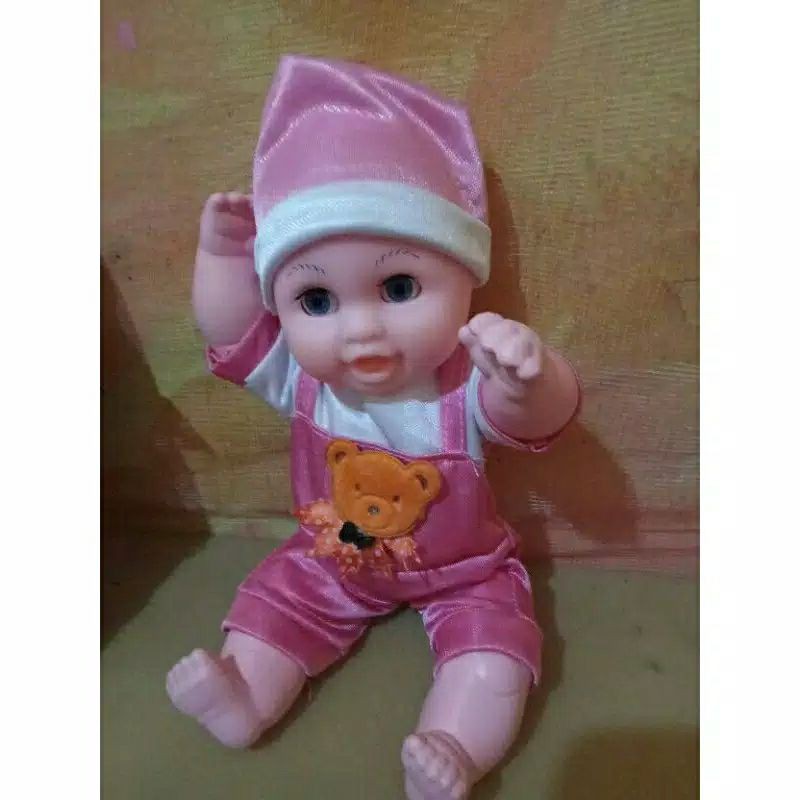 AJ Mainan Boneka Bayi Dot Bisa Nangis/ Boneka Baby Dot B760 Nangis/ Boneka Bayi Nangis Murah