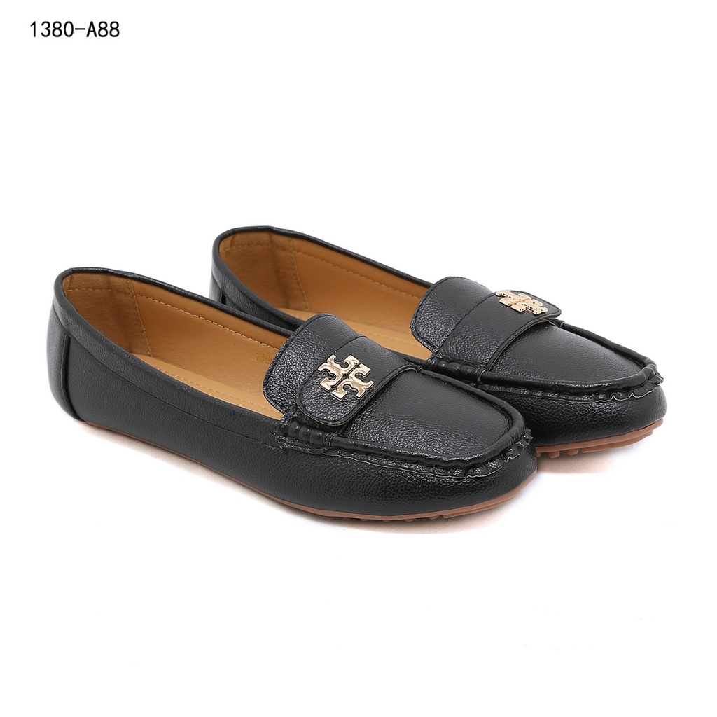 TB Kira Driving Loafer in Leather #1380-A88