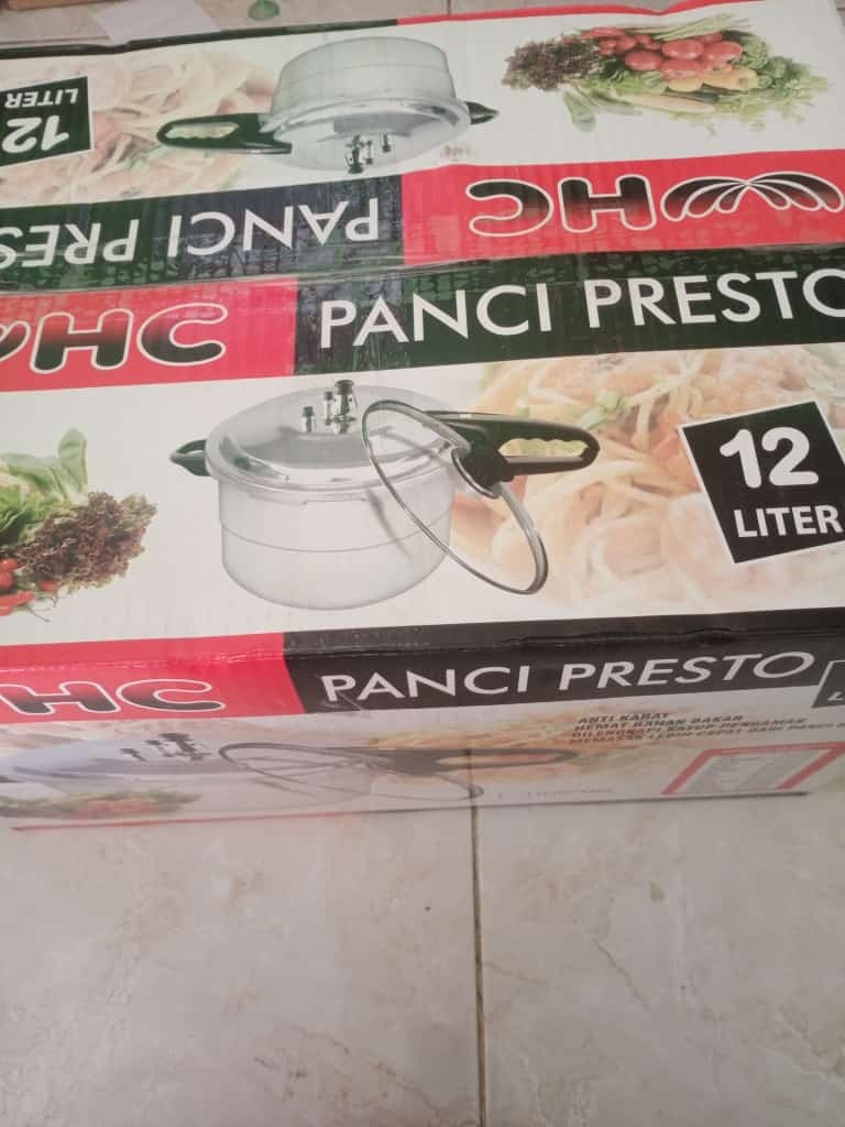 Panci Presto 12 Liter 3 In 1 Preasure Alumunium