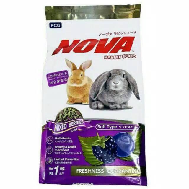 Nova pakan kelinci 1kg