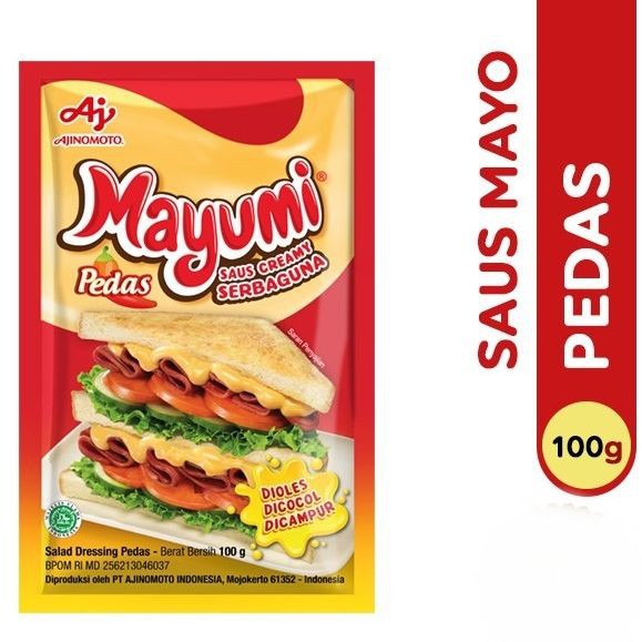 

saus pedas MAYUMI Saus Creamy Serbaguna PEDAS saus oles cocol