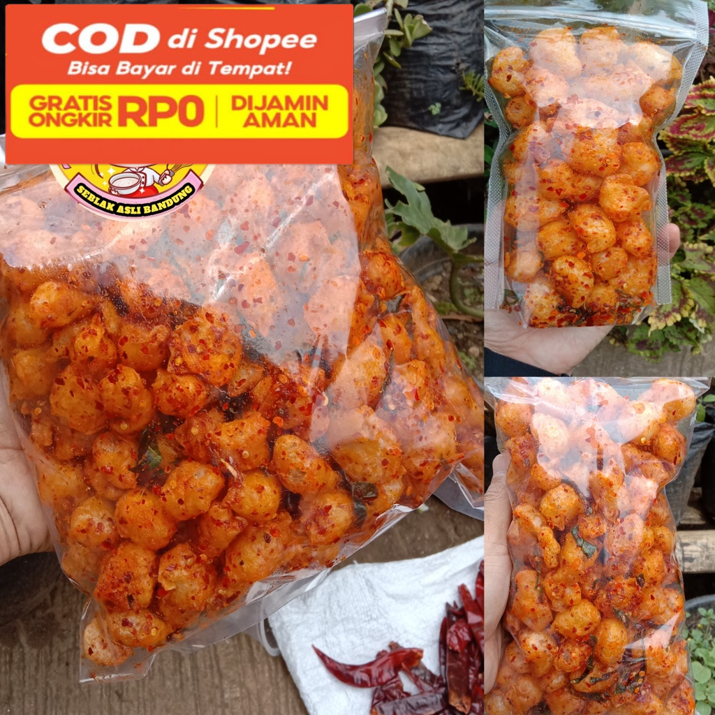 

SIOMAY MINI KERING 500gr Renyah Gurih TOPING Seblak Baso Aci CUANKI