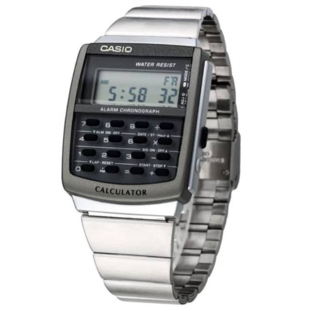 Jam Tangan Pria Casio CA-506-1DF Original Kalkulator
