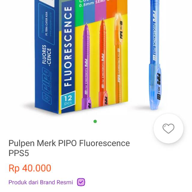 

Pulpen PIPO fluorescence