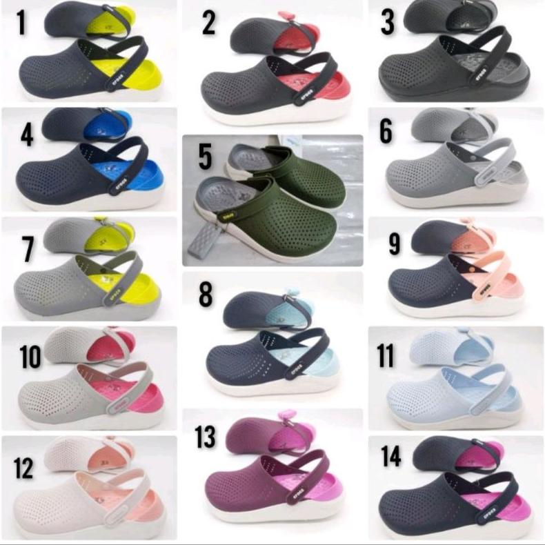Crocs Literide Women / Crocs Clog Literide / Sandal Crocs Literide / Sandal Wanita