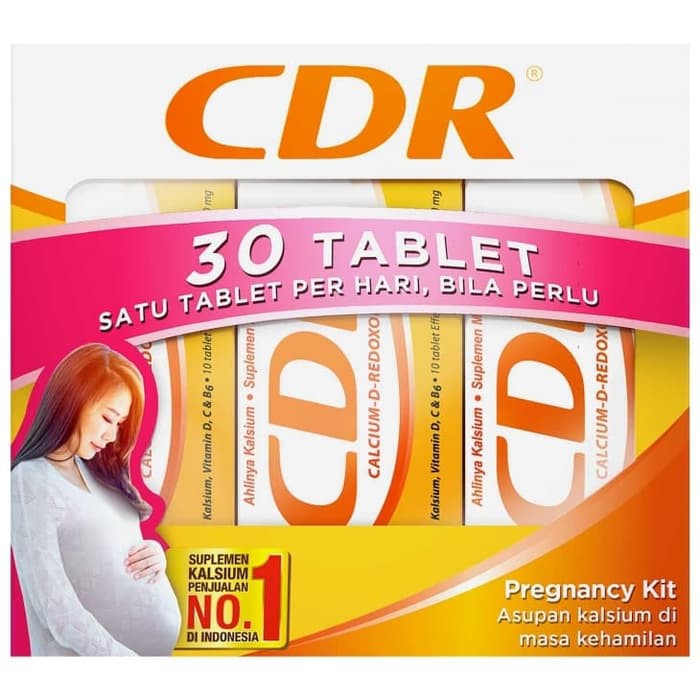 Cdr Pregnancy 30 Tablet Untuk Ibu Hamil Cdr Multivitamin Shopee Indonesia