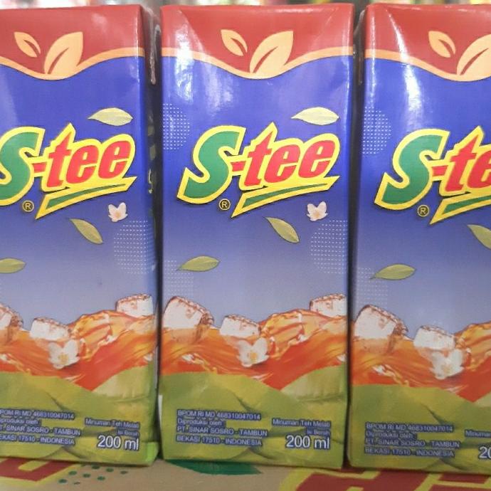 

[COD] Stee S tee Minuman Teh Kotak 200ml [1 dus / 24 pcs] [COD]