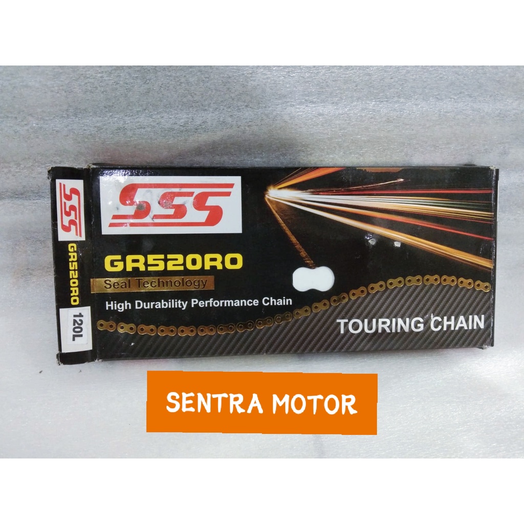 Rantai SSS ORING Ukuran 520-110 L Rantai O-ring 520 110 SSS