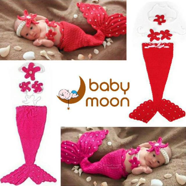 Ready Bandung Kostum Mermaid Bayi , Kostum Foto Bayi KOSTUM FOTO ANAK LUCU KOSTUM KARAKTER ANAK DAN BAYI KOSTUM FOTO BAYI