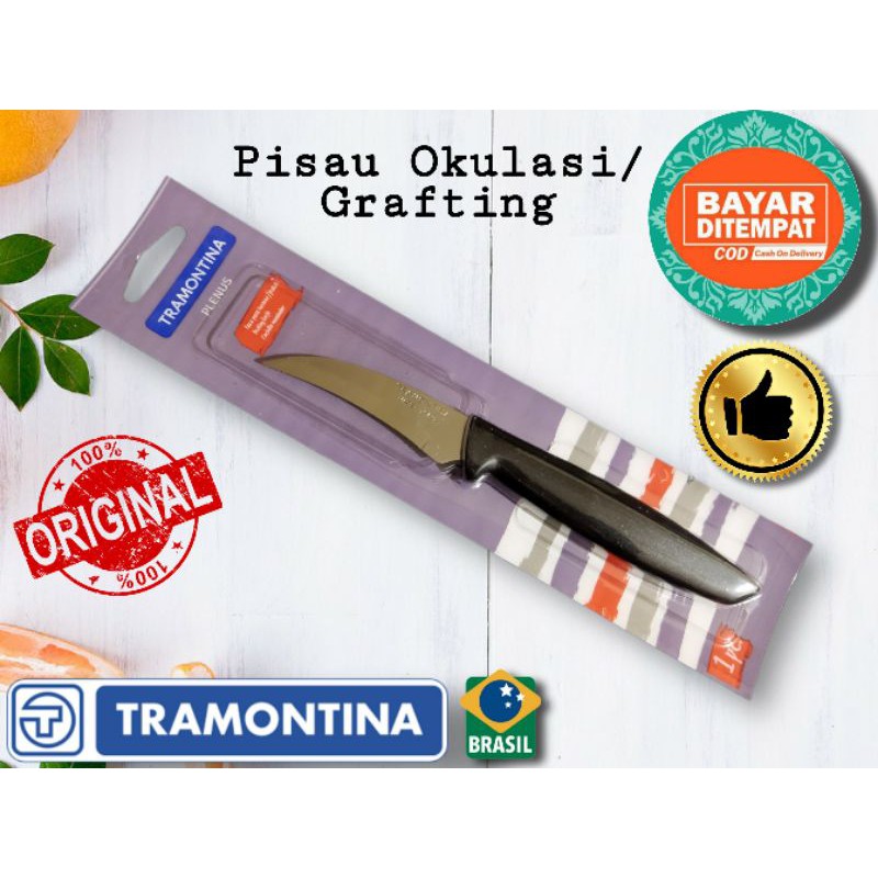 Pisau Okulasi/Grafting TRAMONTINA Original BRAZIL